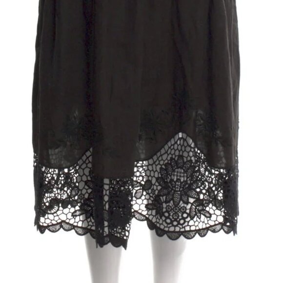 Ulla Johnson Leona linen dress XS 0 2 black - Picture 4 of 7